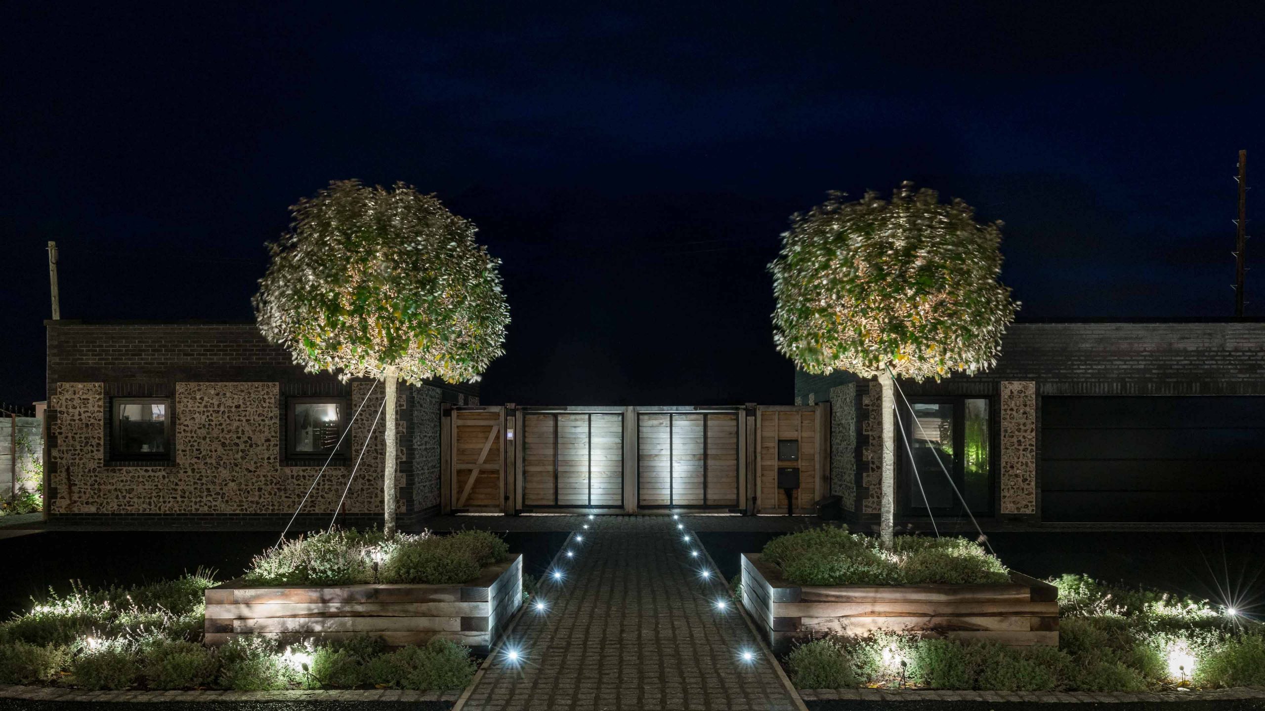 Commercial Landscape Lighting