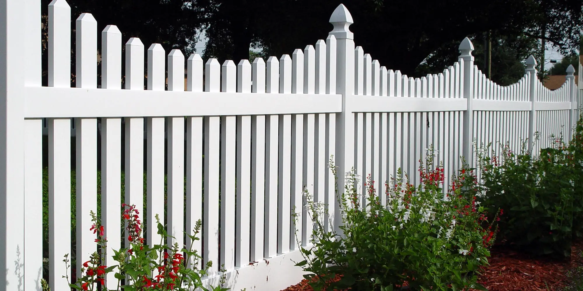Professional residential fence installation