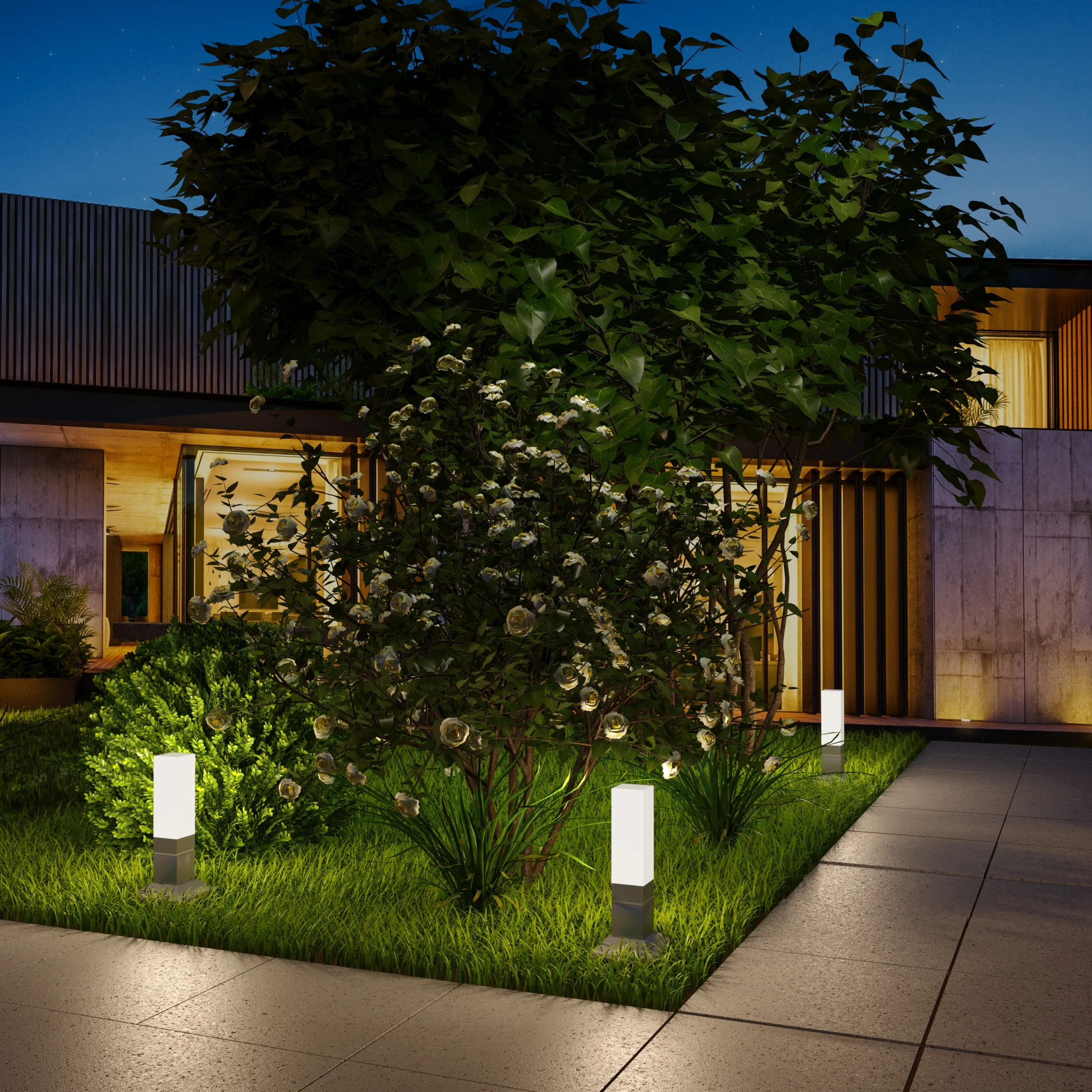 Landscape Lightin Residential Landscape Lighting in Livingston Mountain, WA
