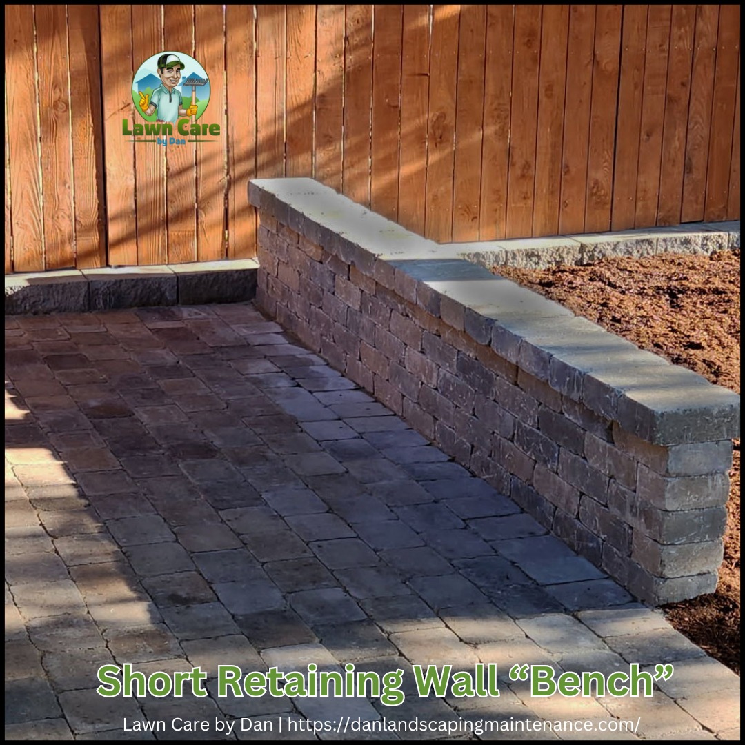 Short Retaining Wall 'Bench'