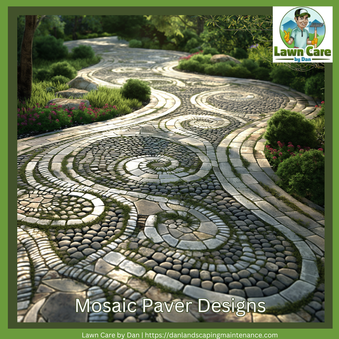 mosaic-paver-pattern Hiring a Professional for Paver Installation